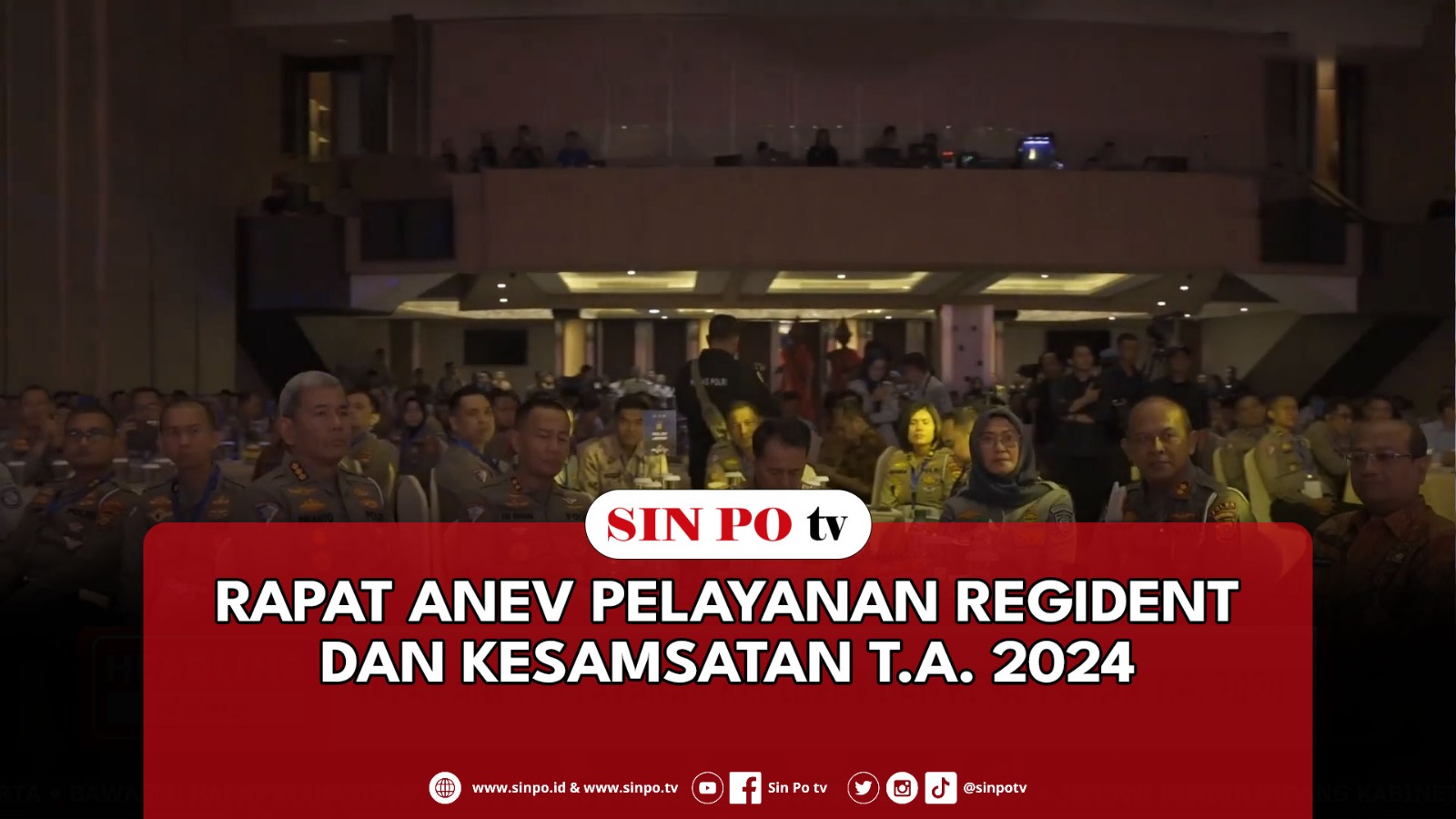 Rapat Anev Pelayanan Regident Dan Kesamsatan T.A. 2024