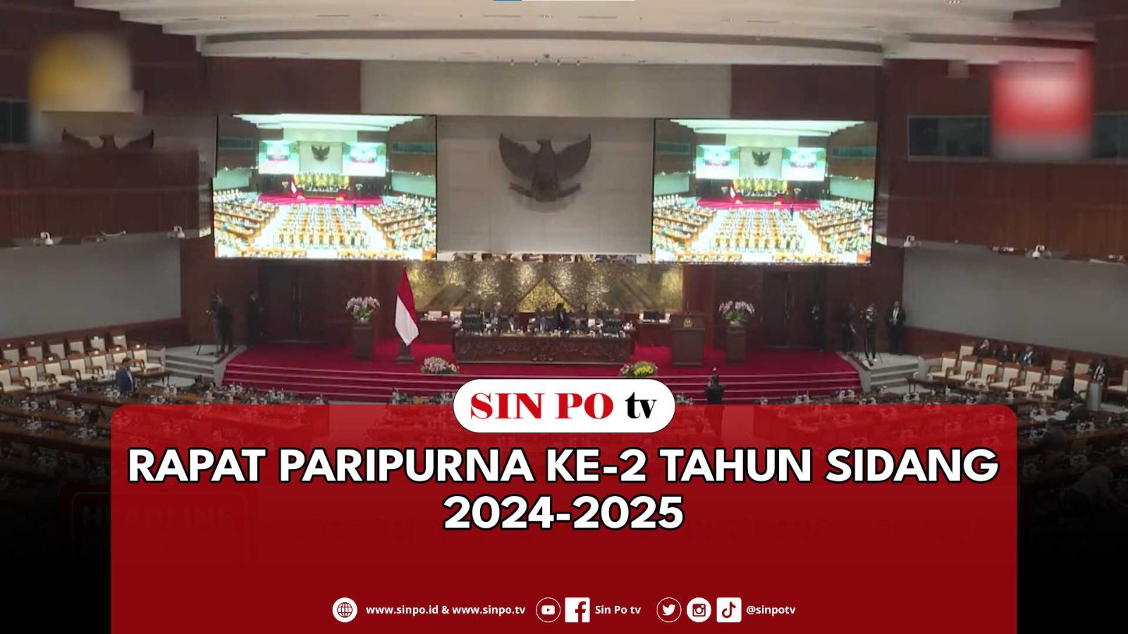 Rapat Paripurna Ke-2 Tahun Sidang 2024-2025