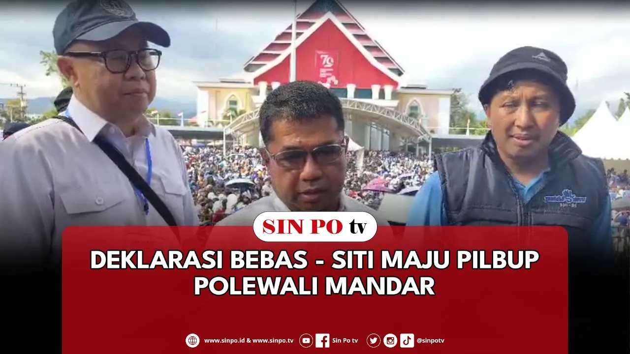 Ribuan Warga Hadiri Deklarasi Bebas-Siti Di Polewali Mandar Sulawesi Barat
