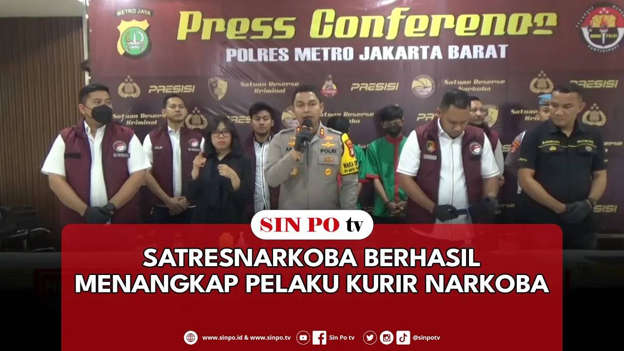 Satresnarkoba Berhasil Menangkap Pelaku Kurir Narkoba