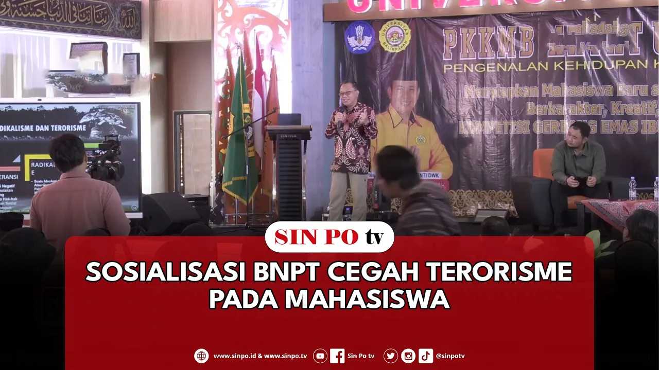 Sosialisasi BNPT Cegah Terorisme Pada Mahasiswa