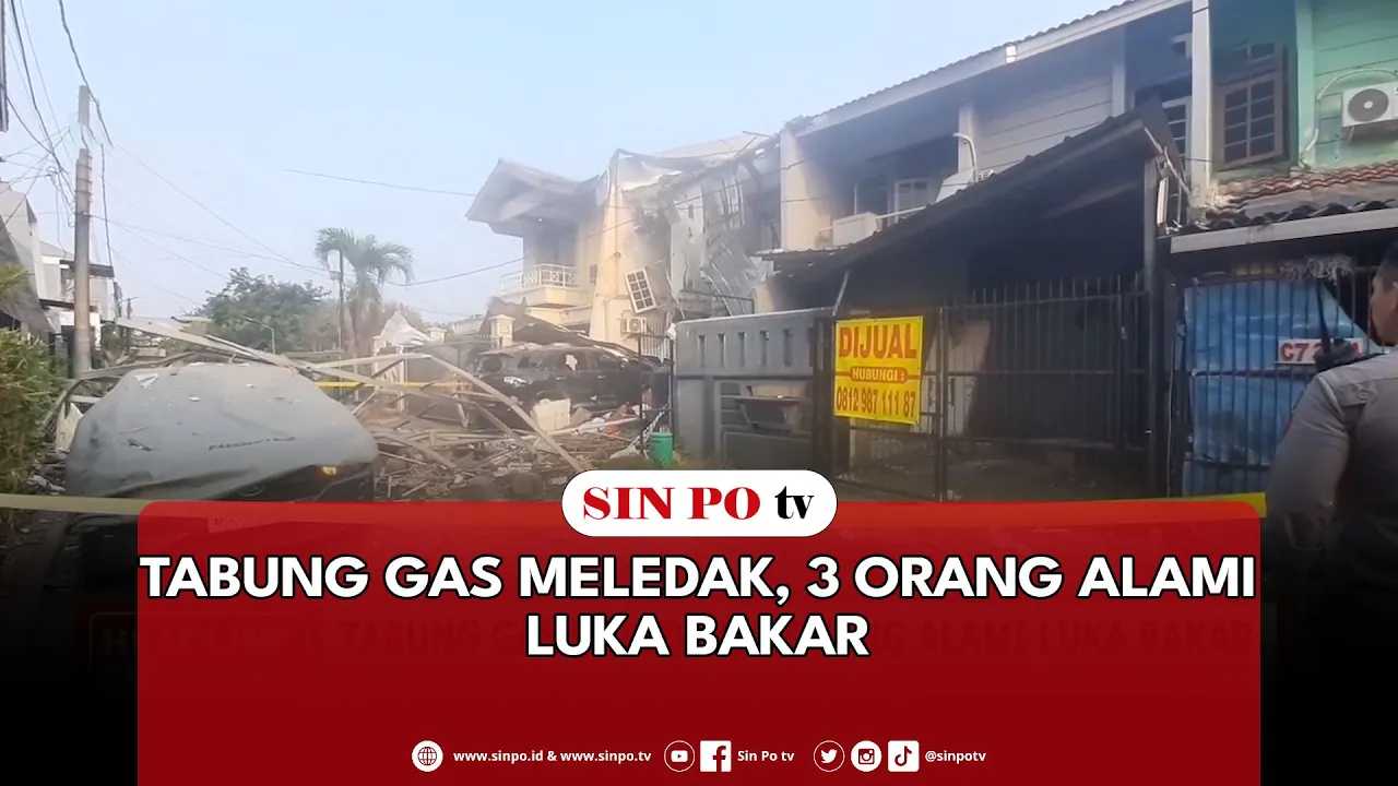 Tabung Gas Meledak, 3 Orang Alami Luka Bakar