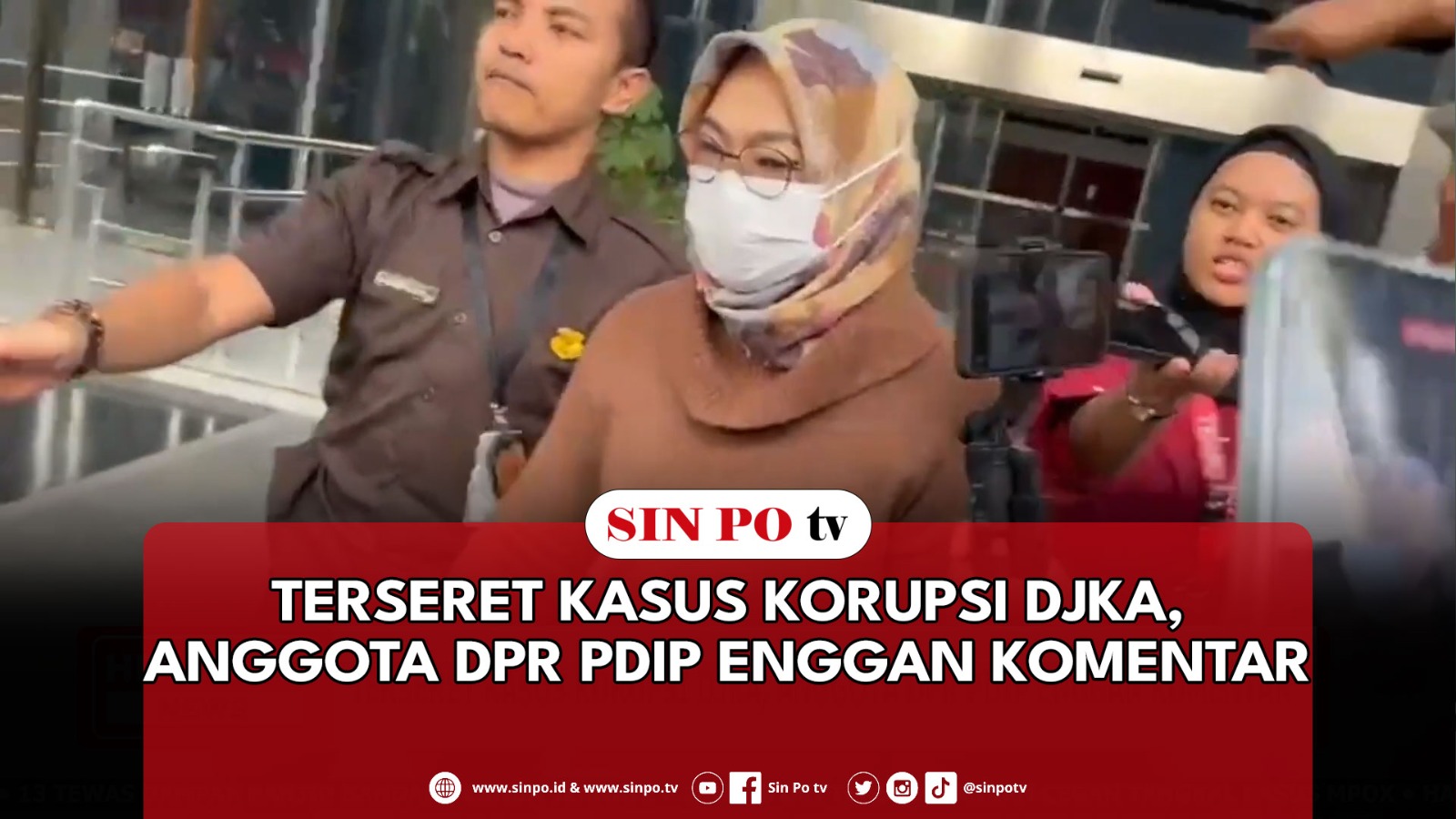 Terseret Kasus Korupsi DJKA, Anggota DPR PDIP Enggan Komentar