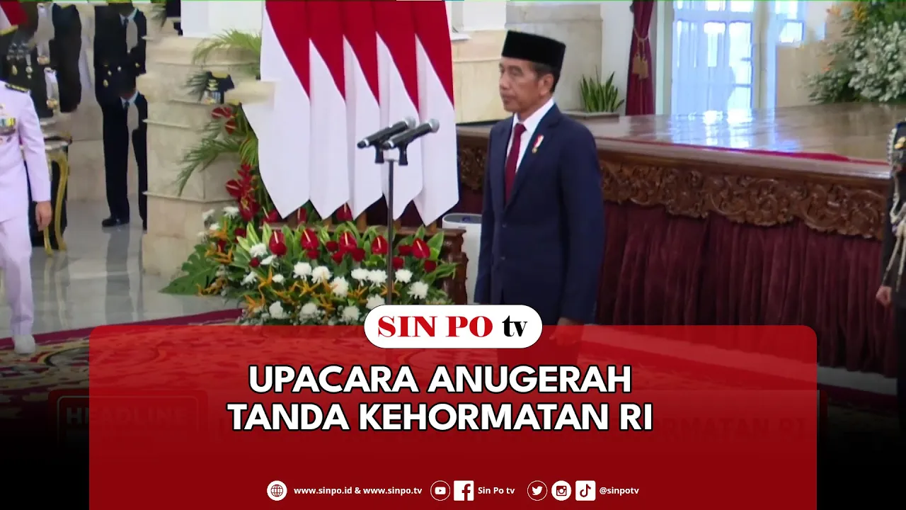 Upacara Anugerah Tanda Kehormatan RI