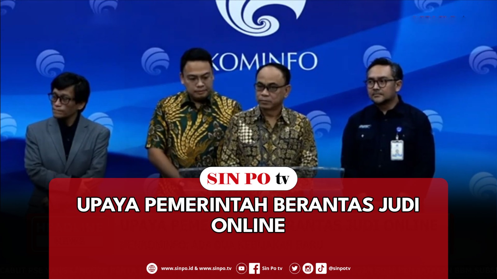 Upaya Pemerintah Berantas Judi Online
