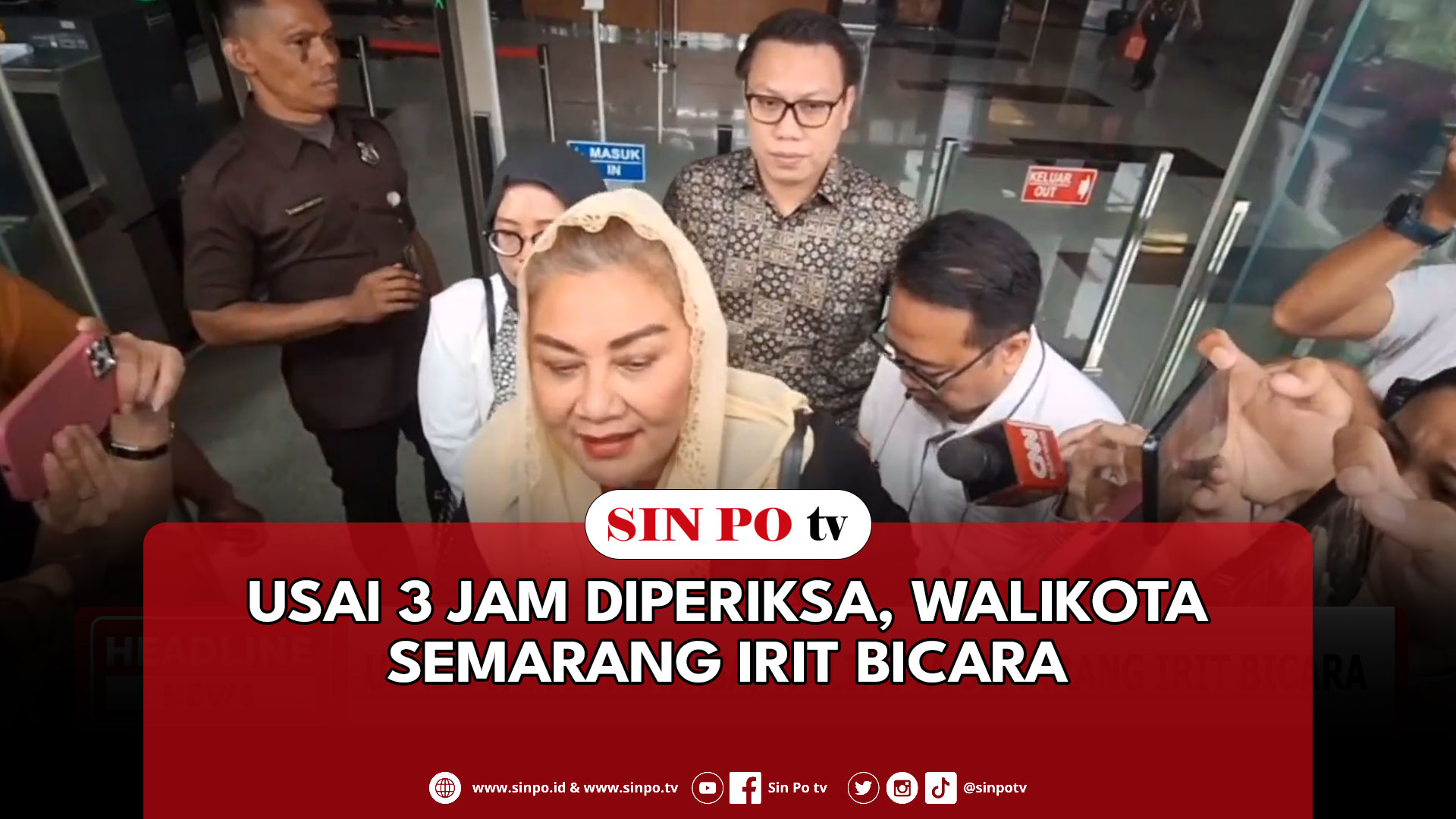 Usai 3 Jam Diperiksa, Walikota Semarang Irit Bicara