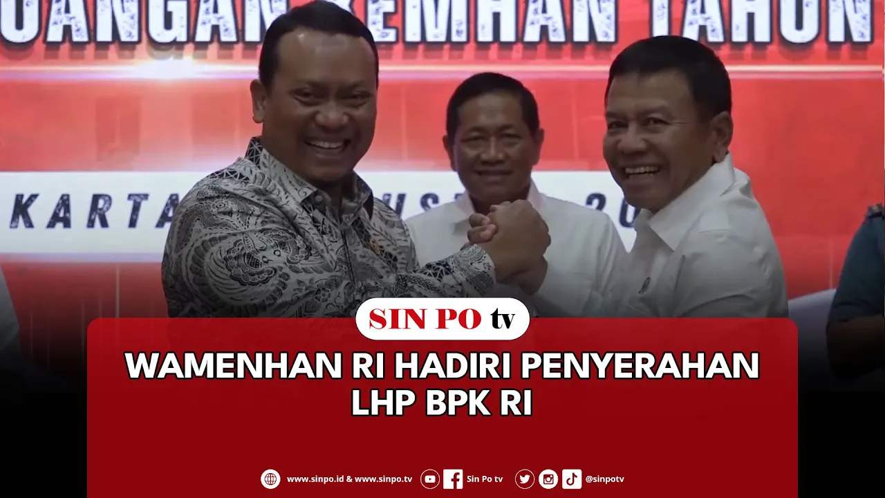 Wamenhan RI Hadiri Penyerahan LHP BPK RI