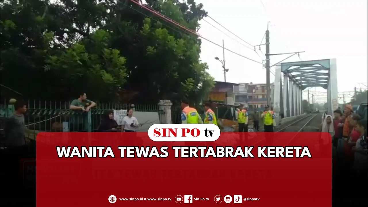 Wanita Tewas Tertabrak Kereta