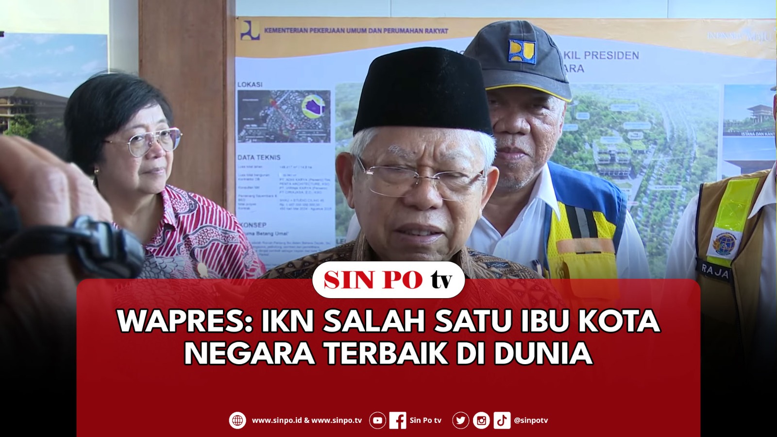 Wapres: IKN Salah Satu Ibu Kota Negara Terbaik Di Dunia