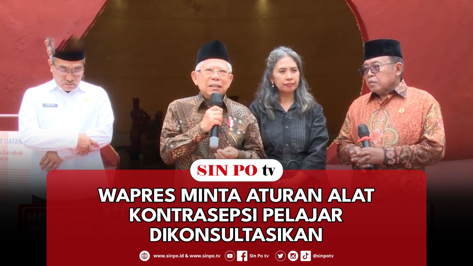 Wapres Minta Aturan Alat Kontrasepsi Pelajar Dikonsultasikan