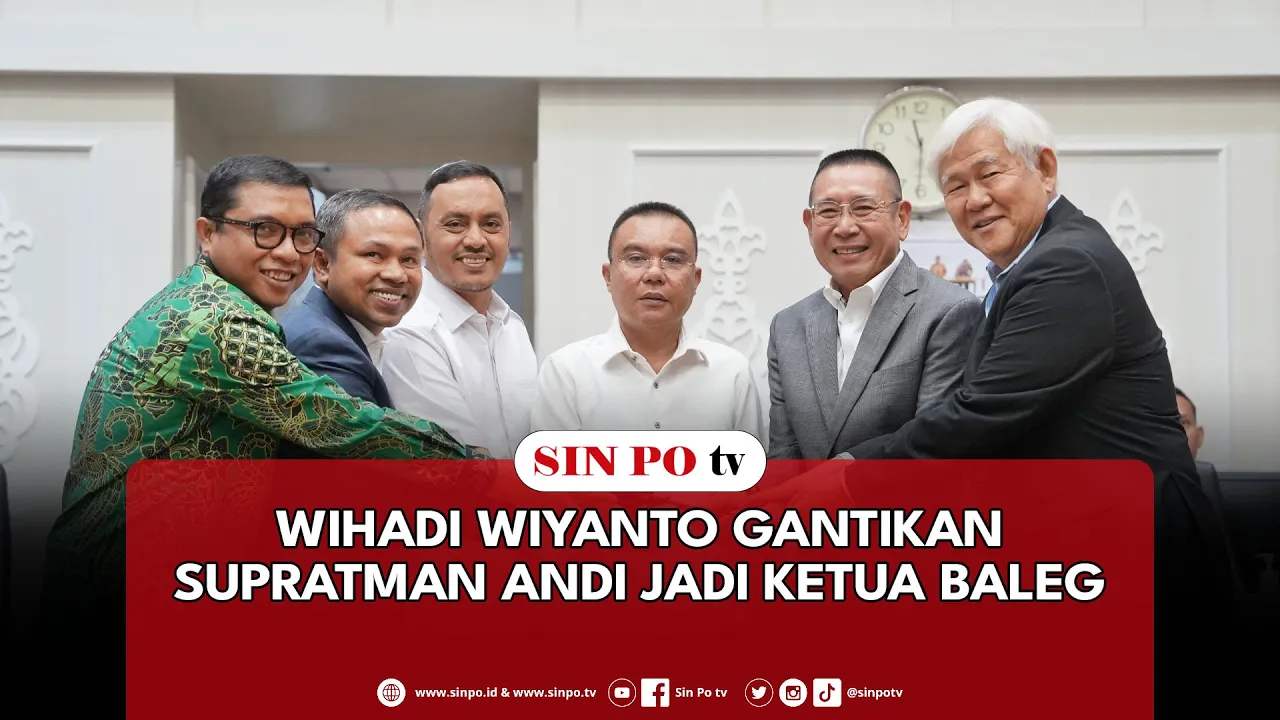 Wihadi Wiyanto Gantikan Supratman Andi Jadi Ketua Baleg