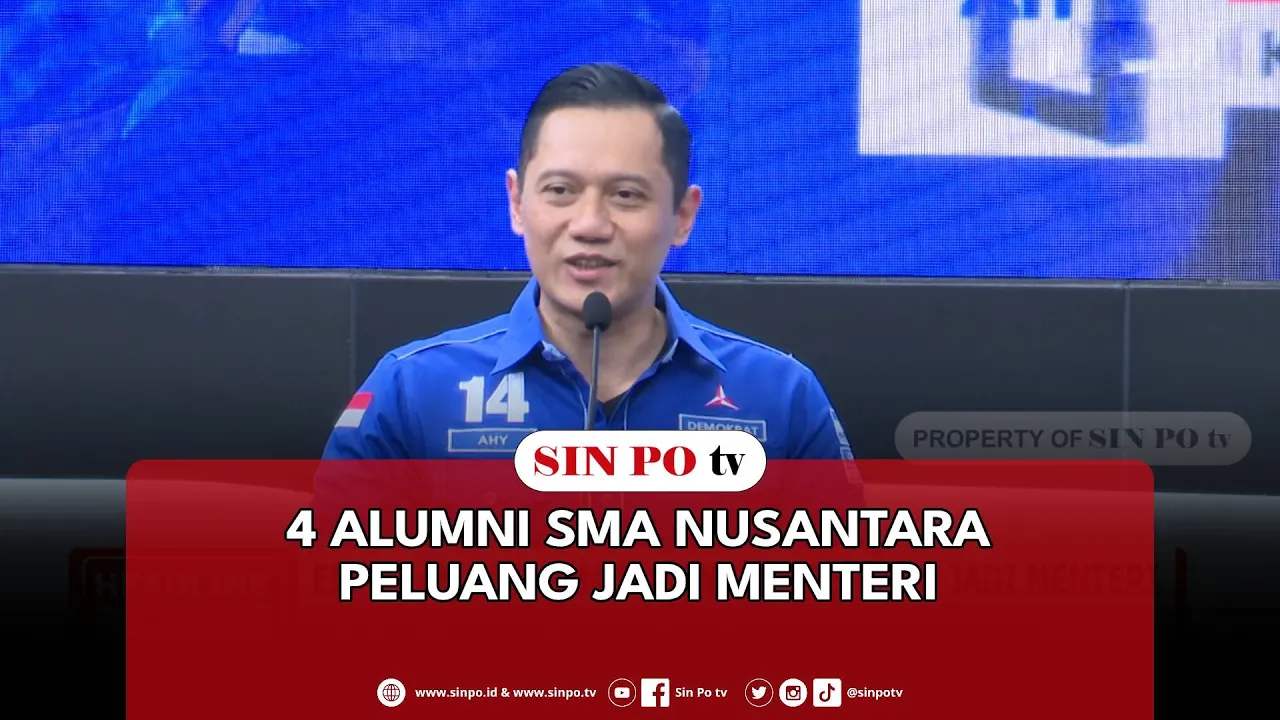 4 Alumni Sma Nusantara Peluang Jadi Menteri