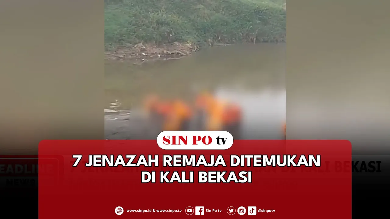 7 Jenazah Remaja Ditemukan Di Kali Bekasi