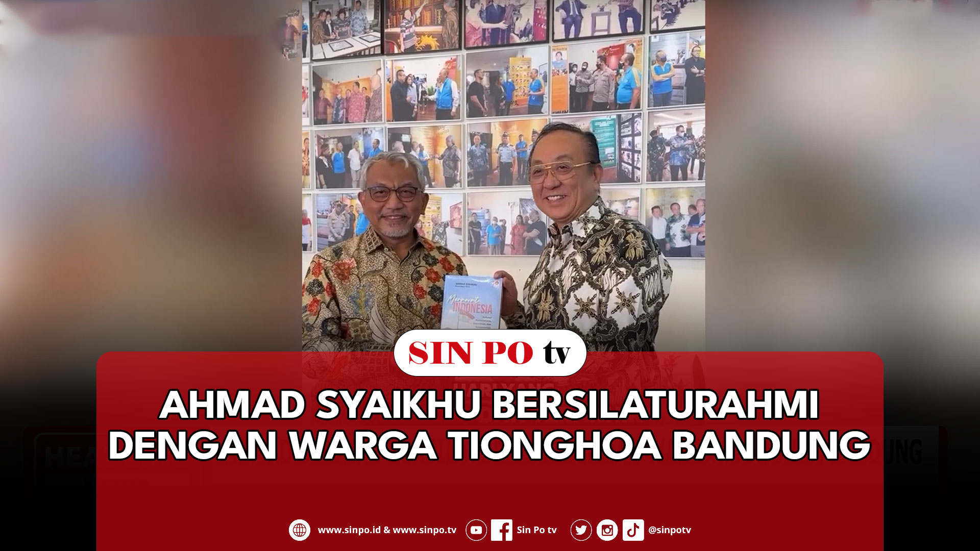 Ahmad Syaikhu Bersilaturahmi Dengan Warga Tionghoa Bandung