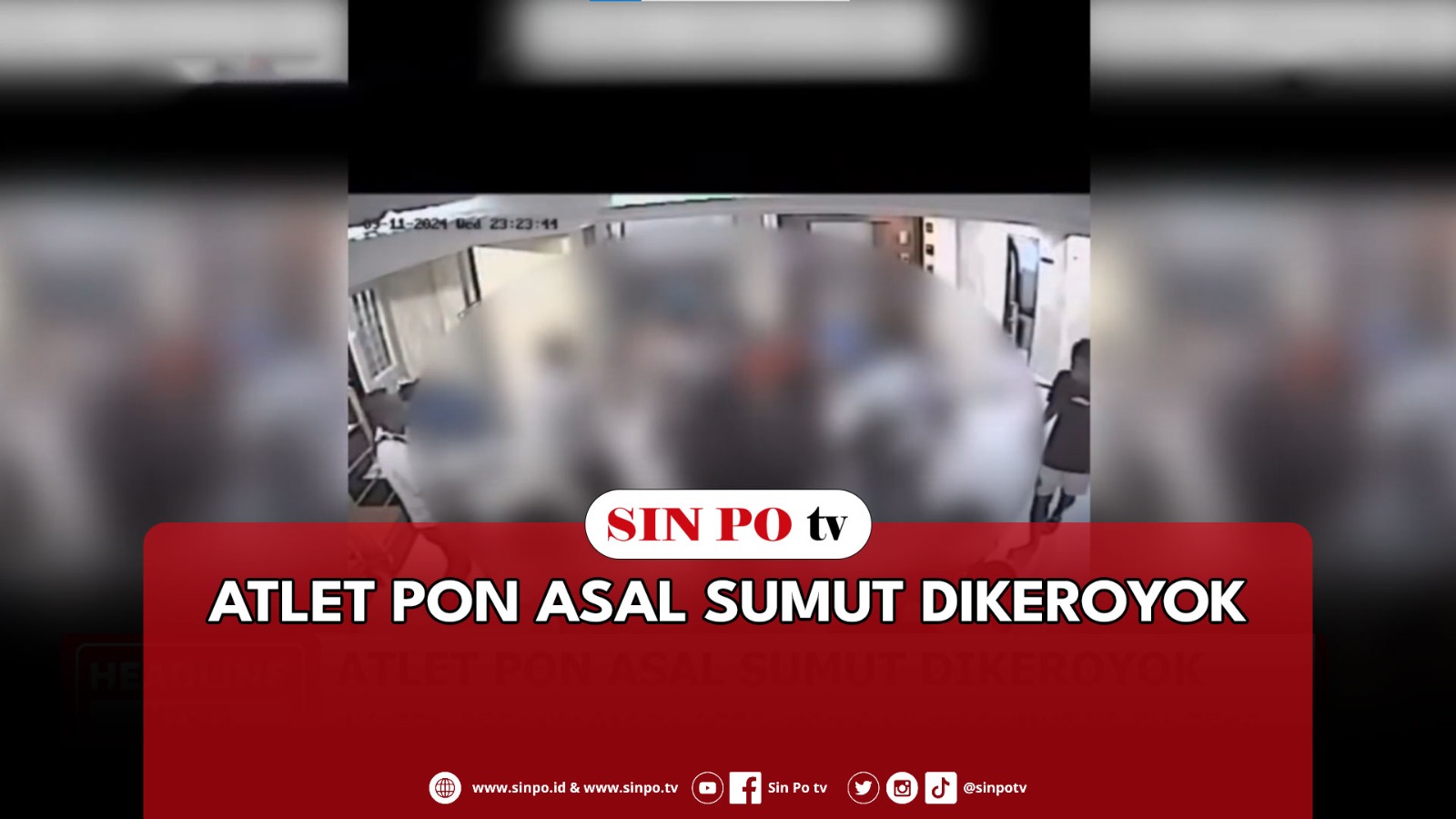 Atlet PON Asal Sumut Dikeroyok