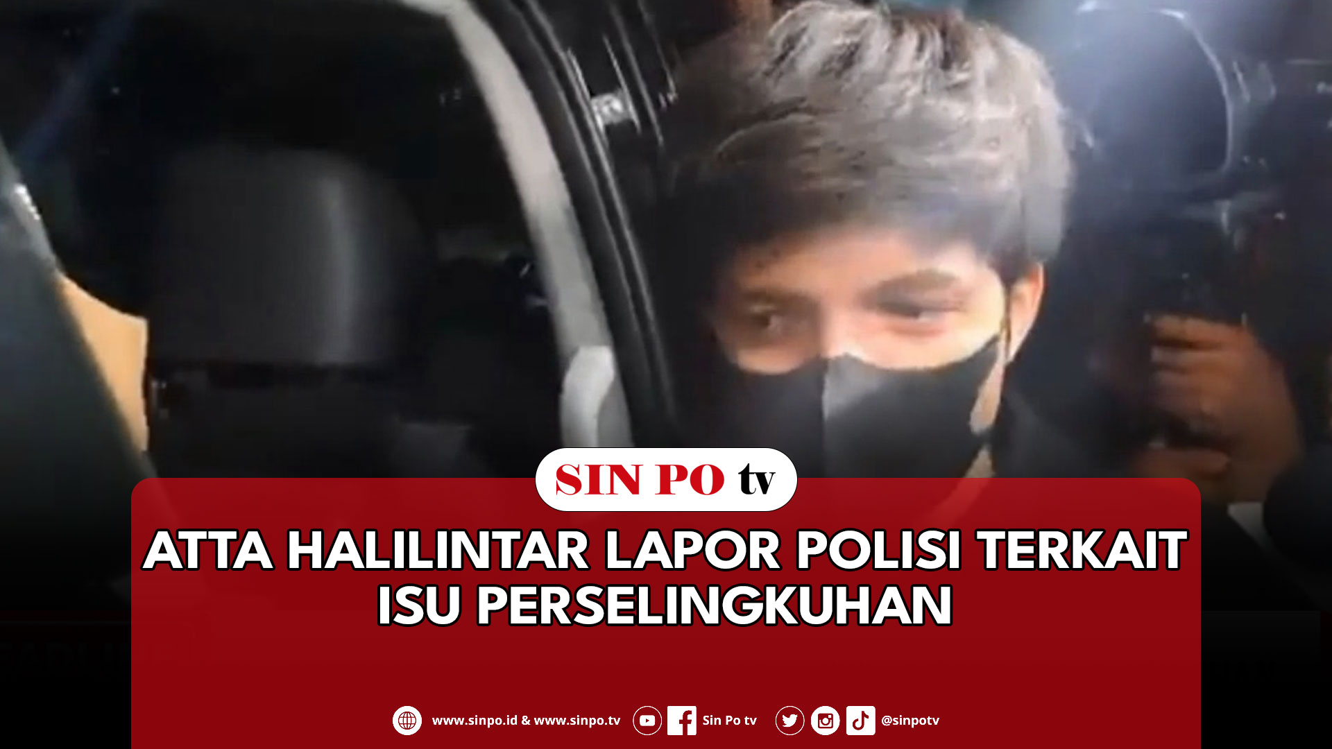 Atta Halilintar Lapor Polisi Terkait Isu Perselingkuhan