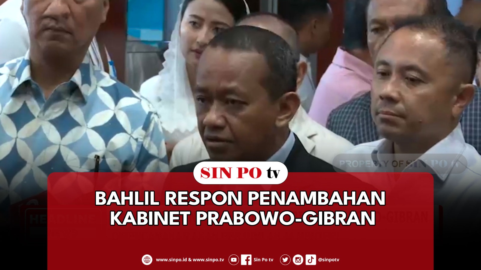 Bahlil Respon Penambahan Kabinet Prabowo-Gibran