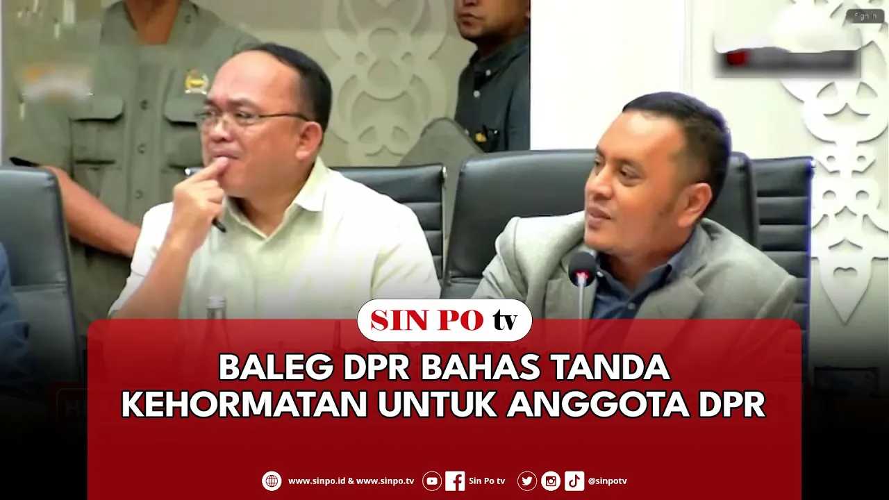 Baleg DPR Bahas Tanda Kehormatan Untuk Anggota DPR