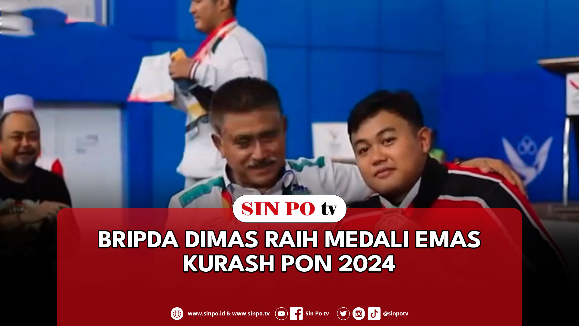 Bripda Dimas Raih Medali Emas Kurash PON 2024