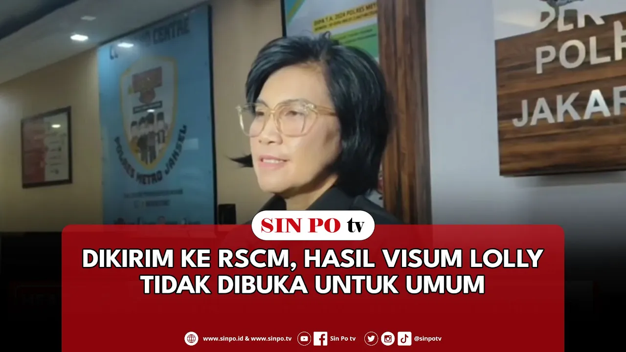 Dikirim Ke RSCM, Hasil Visum Lolly Tidak Dibuka Untuk Umum