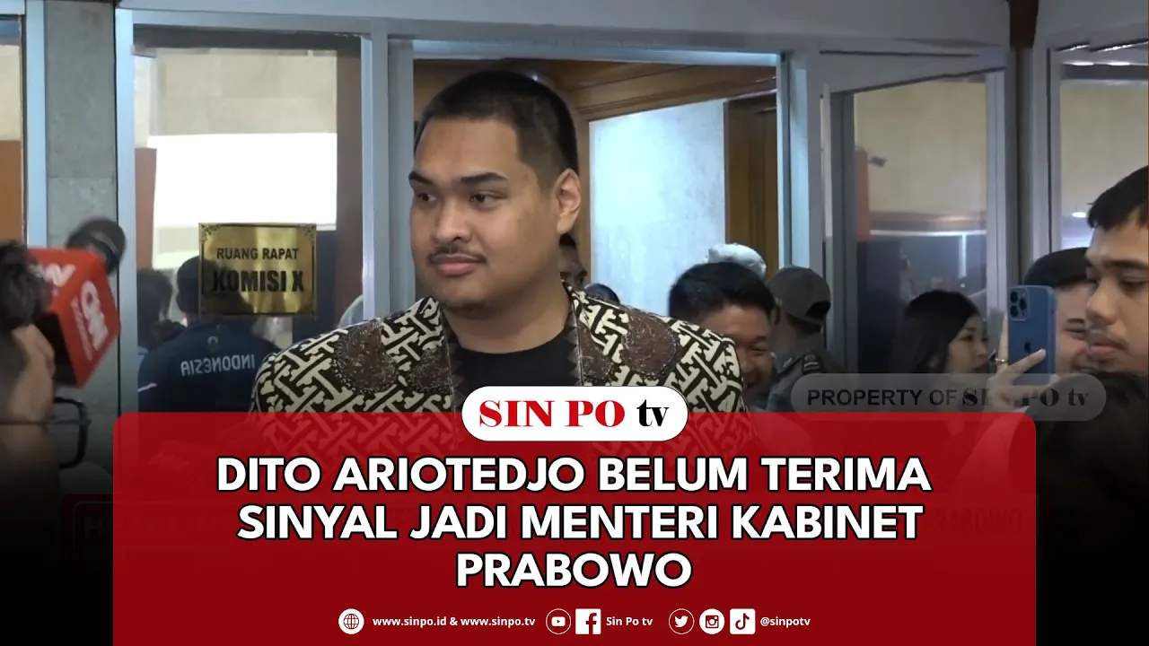 Dito Ariotedjo Belum Terima Sinyal Jadi Menteri Kabinet Prabowo