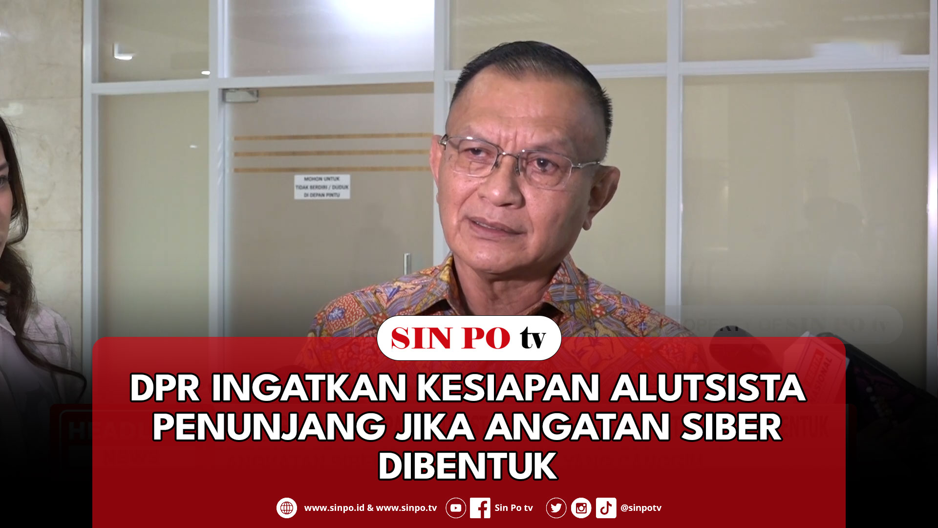 DPR Ingatkan Kesiapan Alutsista Penunjang Jika Angatan Siber Dibentuk