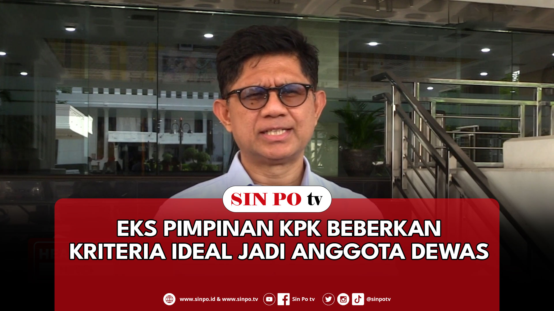 Eks Pimpinan KPK Beberkan Kriteria Ideal Jadi Anggota Dewas