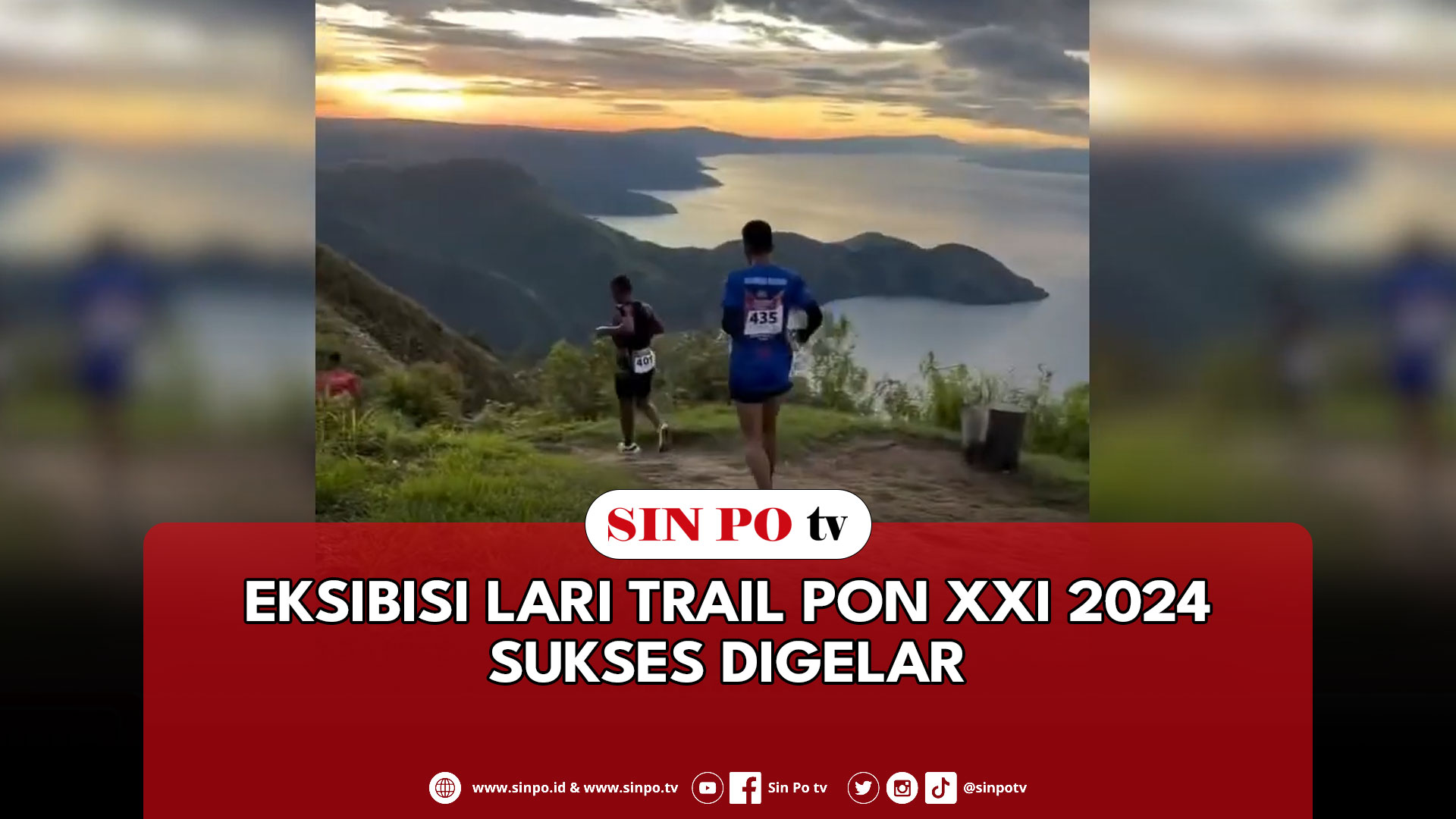 Eksibisi Lari Trail PON XXI 2024 Sukses Digelar