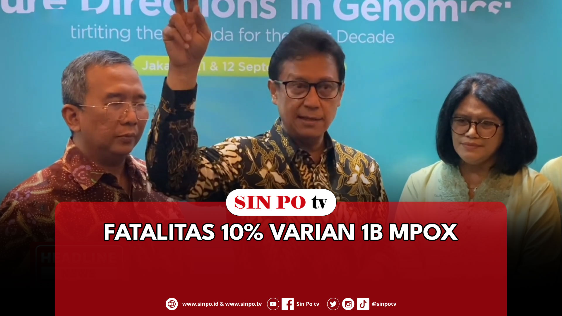 Fatalitas 10% Varian 1B Mpox