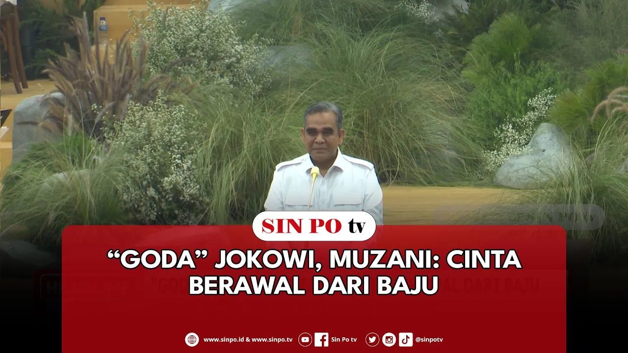 “Goda” Jokowi, Muzani: Cinta Berawal Dari Baju