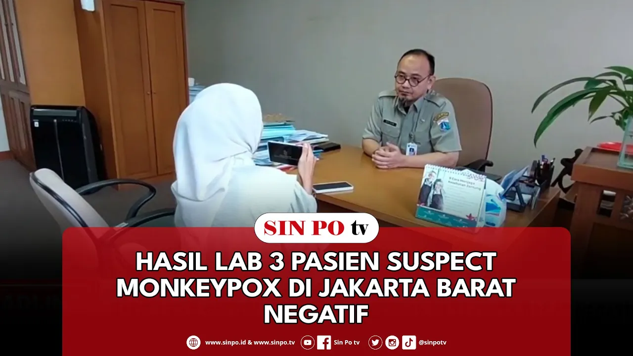 Hasil Lab 3 Pasien Suspect Monkeypox Di Jakarta Barat Negatif