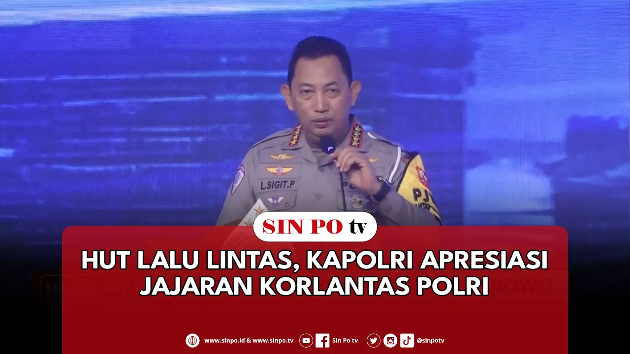 HUT Lalu Lintas, Kapolri Apresiasi Jajaran Korlantas Polri