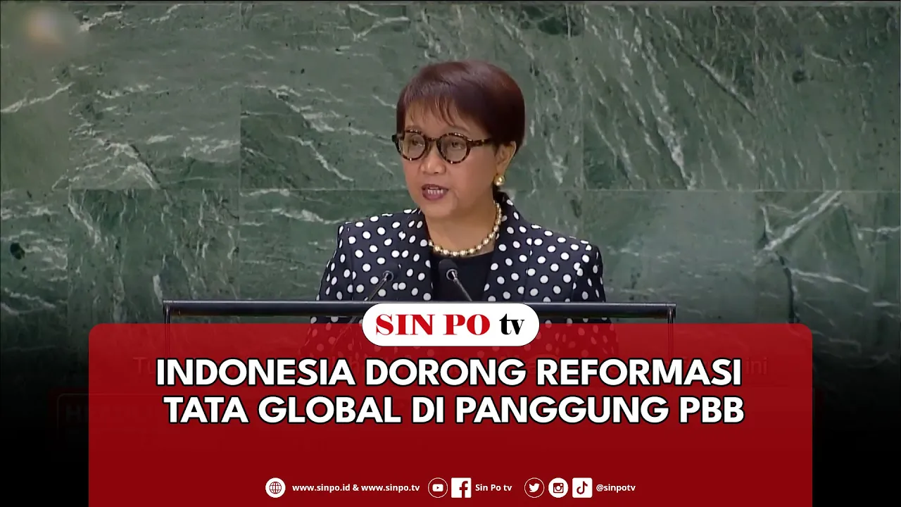 Indonesia Dorong Reformasi Tata Global Di Panggung PBB