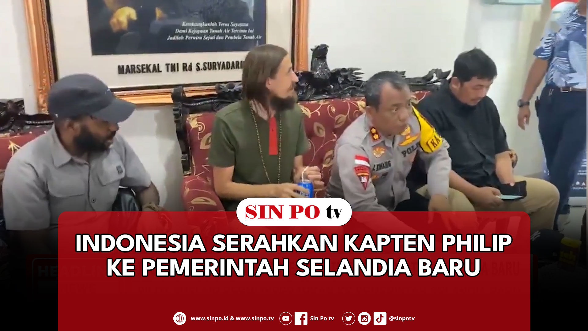 Indonesia Serahkan Kapten Philip Ke Pemerintah Selandia Baru