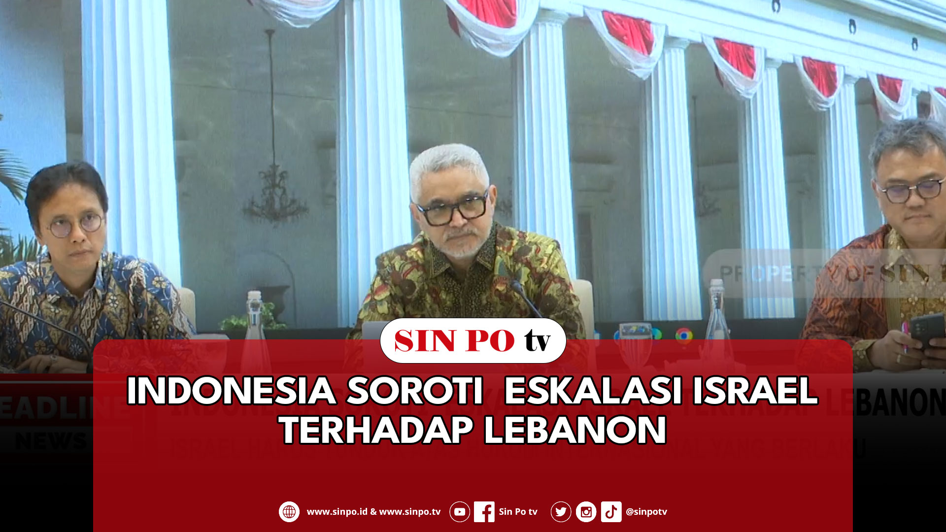 Indonesia Soroti Eskalasi Israel Terhadap Lebanon