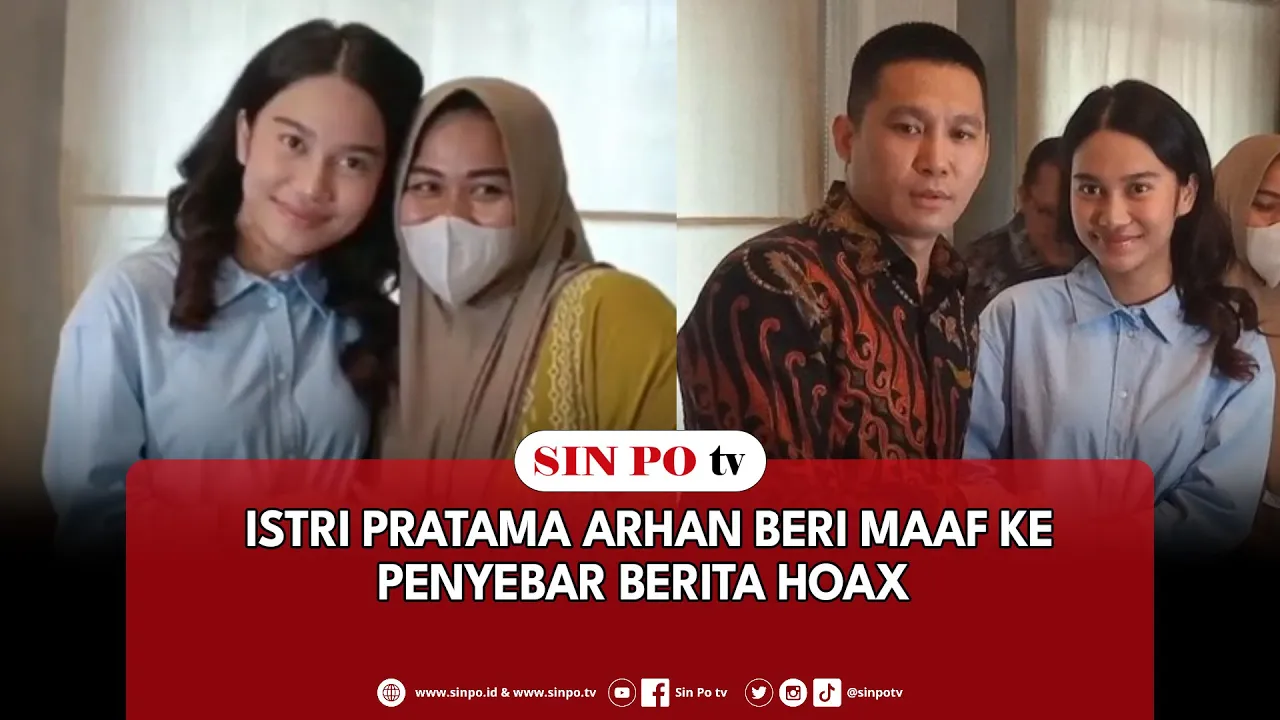 Istri Pratama Arhan Beri Maaf Ke Penyebar Berita Hoax