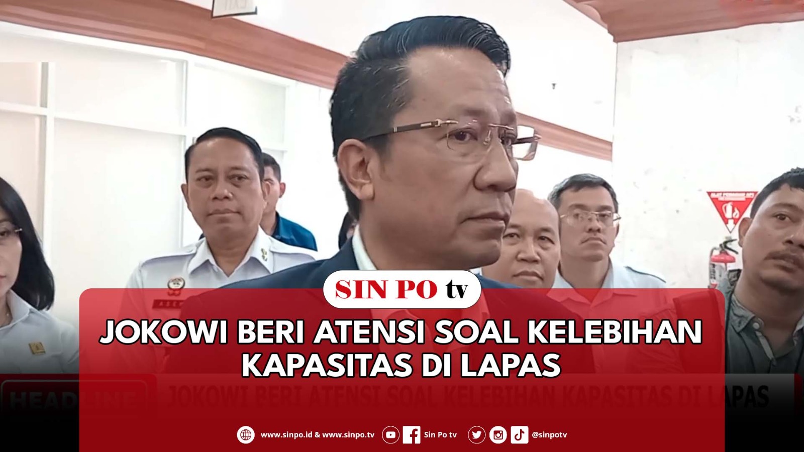 Jokowi Beri Atensi Soal Kelebihan Kapasitas Di Lapas