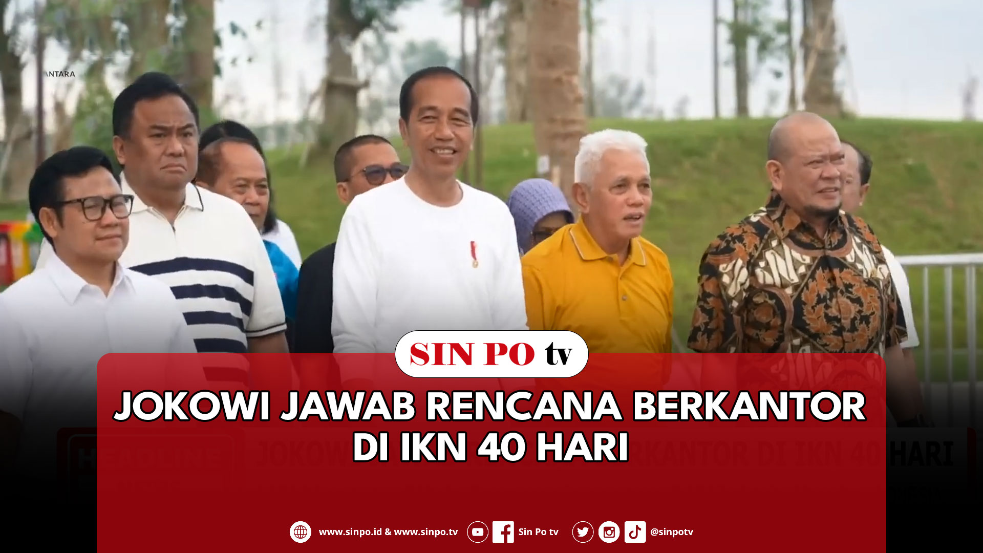 Jokowi Jawab Rencana Berkantor Di IKN 40 Hari