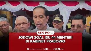 Jokowi Soal Isu 44 Menteri Di Kabinet Prabowo