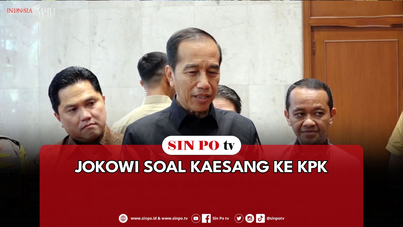 Jokowi Soal Kaesang Ke KPK