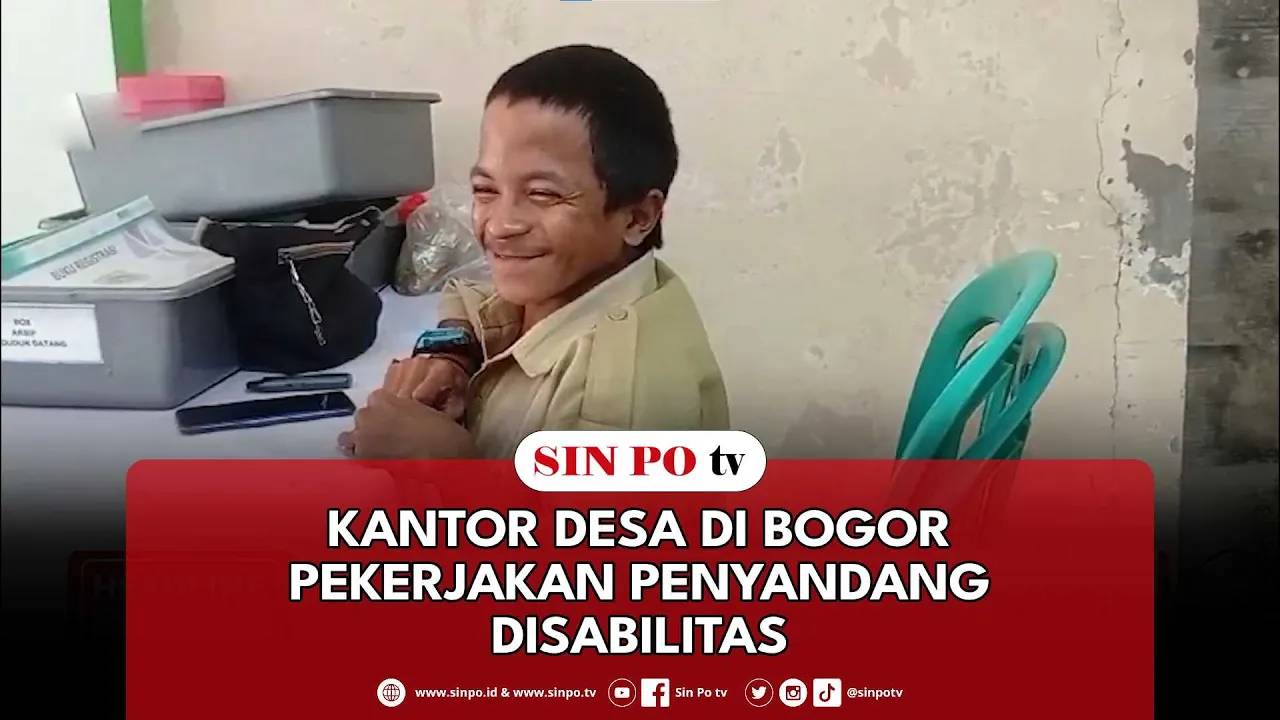 Kantor Desa Di Bogor Pekerjakan Penyandang Disabilitas