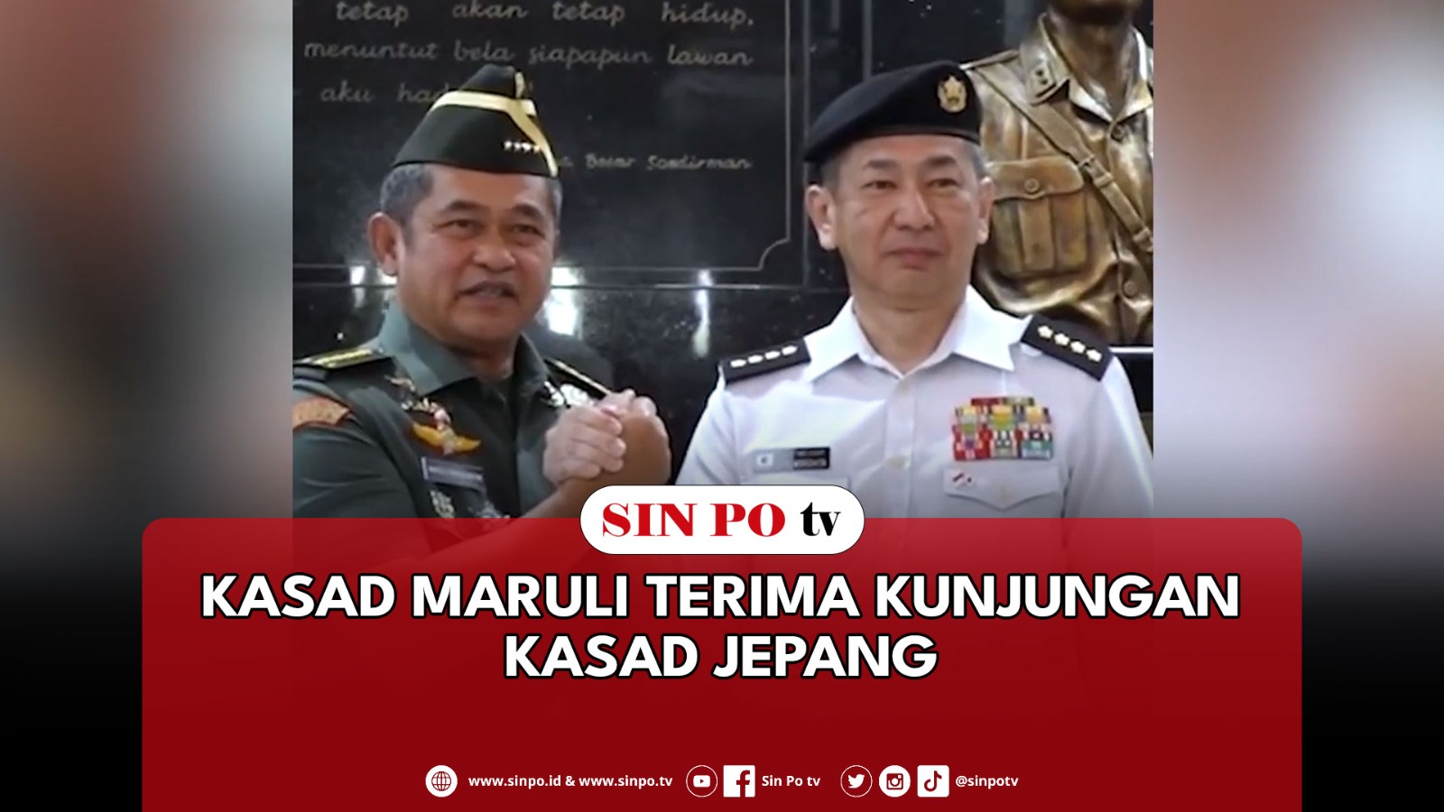 Kasad Maruli Terima Kunjungan Kasad Jepang