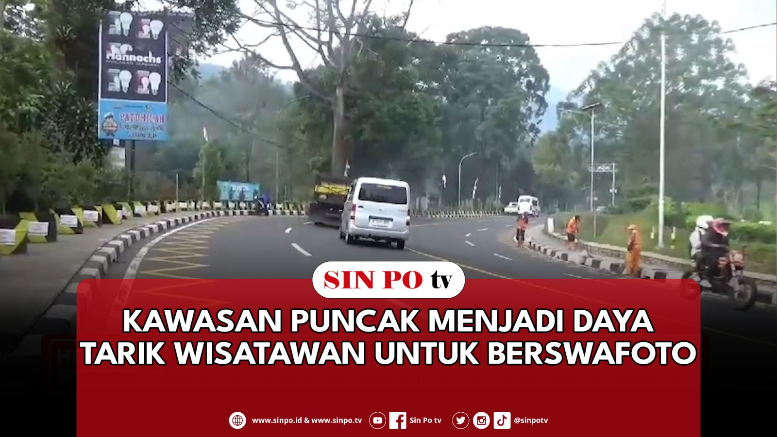 Kawasan Puncak Menjadi Daya Tarik Wisatawan Untuk Berswafoto