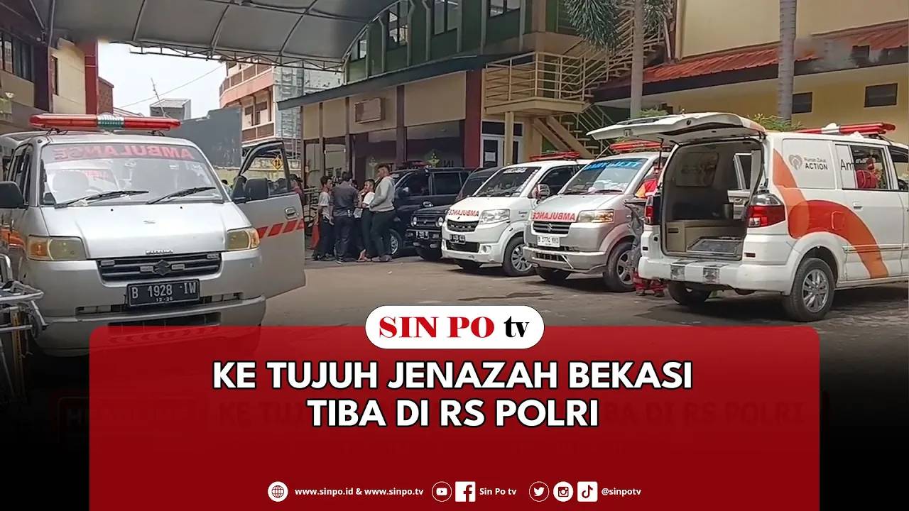 Ke Tujuh Jenazah Bekasi Tiba Di RS Polri