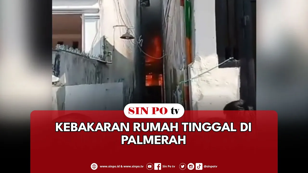 Kebakaran Rumah Tinggal Di Palmerah