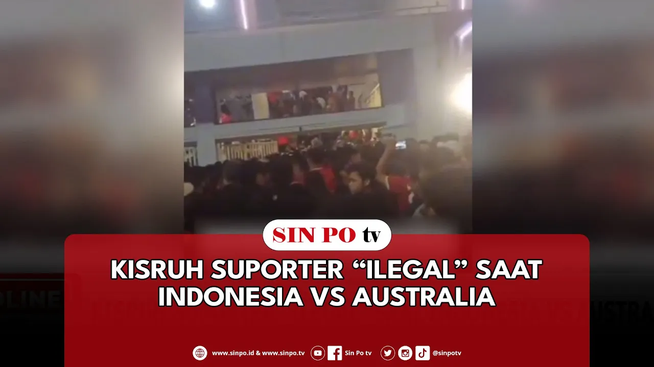 Kisruh Suporter “Ilegal” Saat Indonesia VS Australia