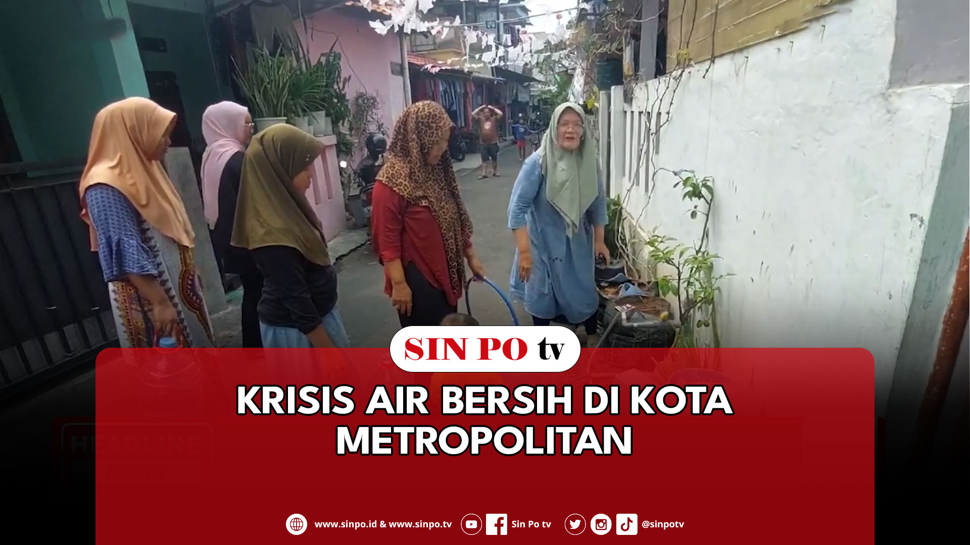 Krisis Air Bersih Di Kota Metropolitan
