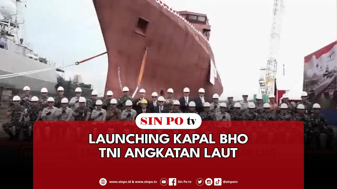 Launching Kapal Bho TNI Angkatan Laut