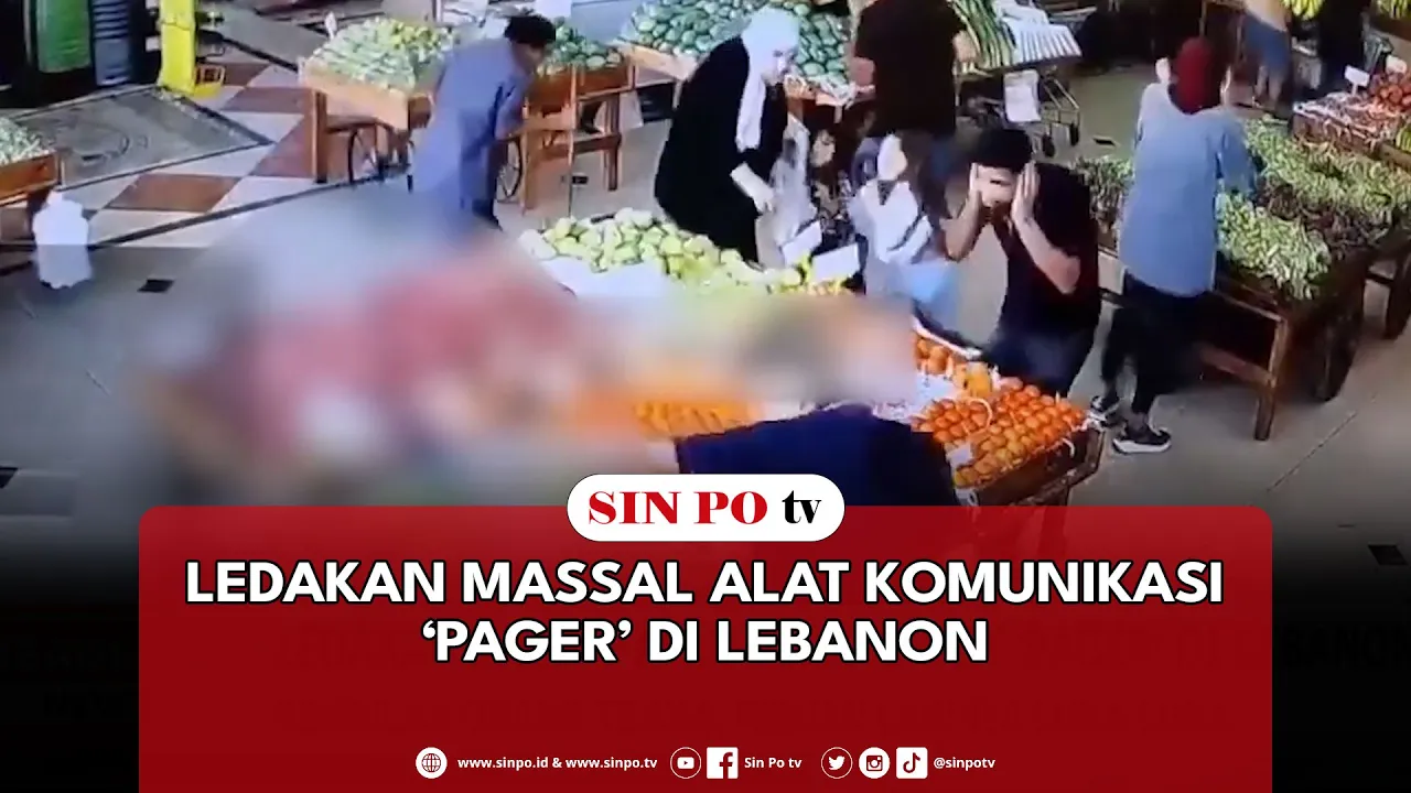 Ledakan Massal Alat Komunikasi ‘Pager’ Di Lebanon