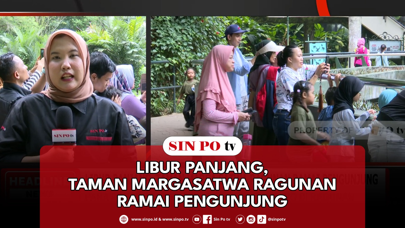 Libur Panjang, Taman Margasatwa Ragunan Ramai Pengunjung